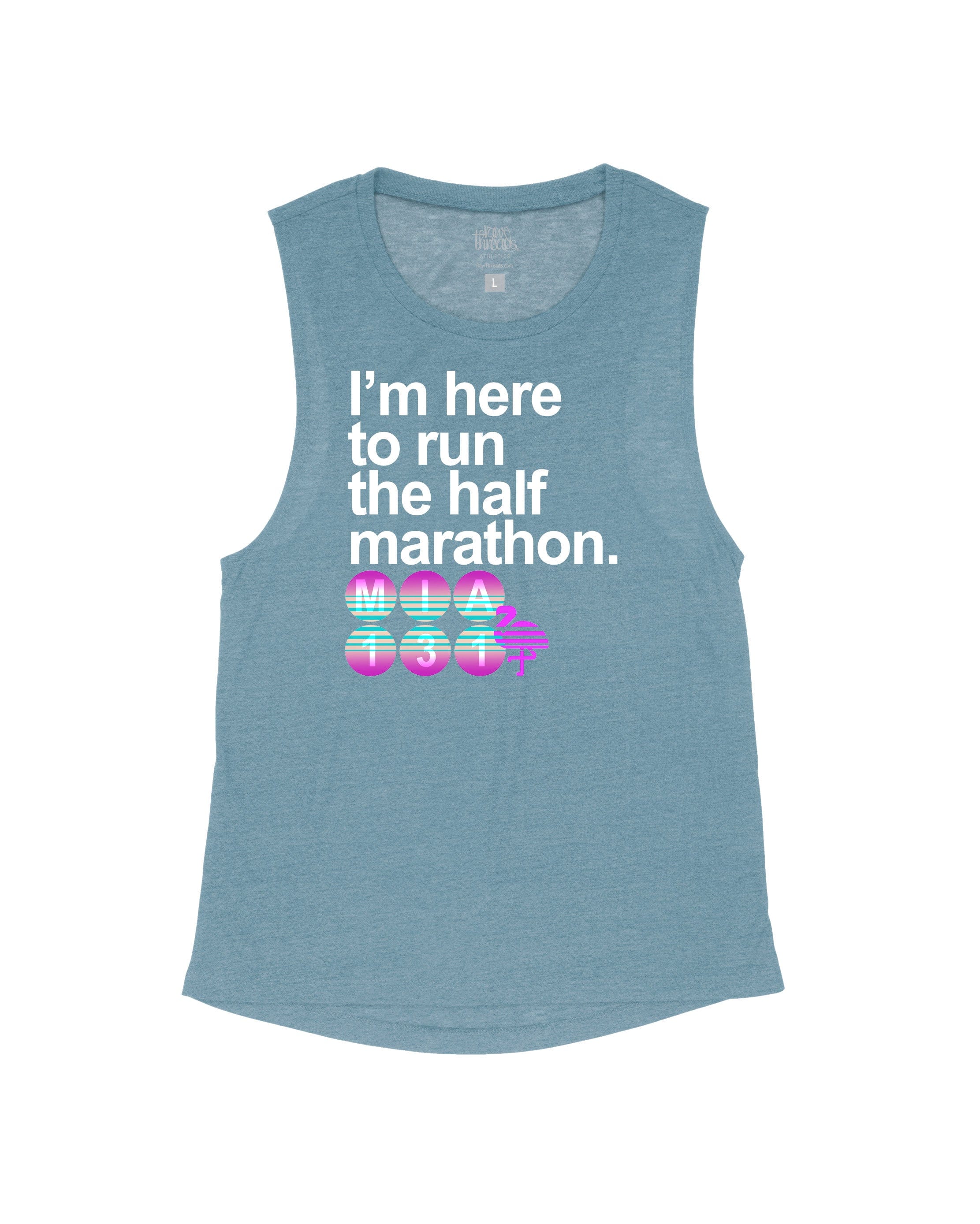 Miami I'm here to run the half marathon