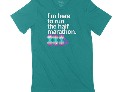 Miami I'm here to run the half marathon