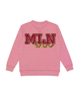 Mauve Heather Pullover / S