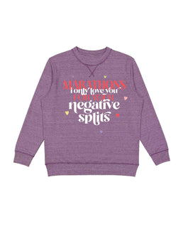 Plum Heather Pullover / S