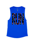 Royal Blue Flowy Tank