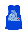 Royal Blue Flowy Tank