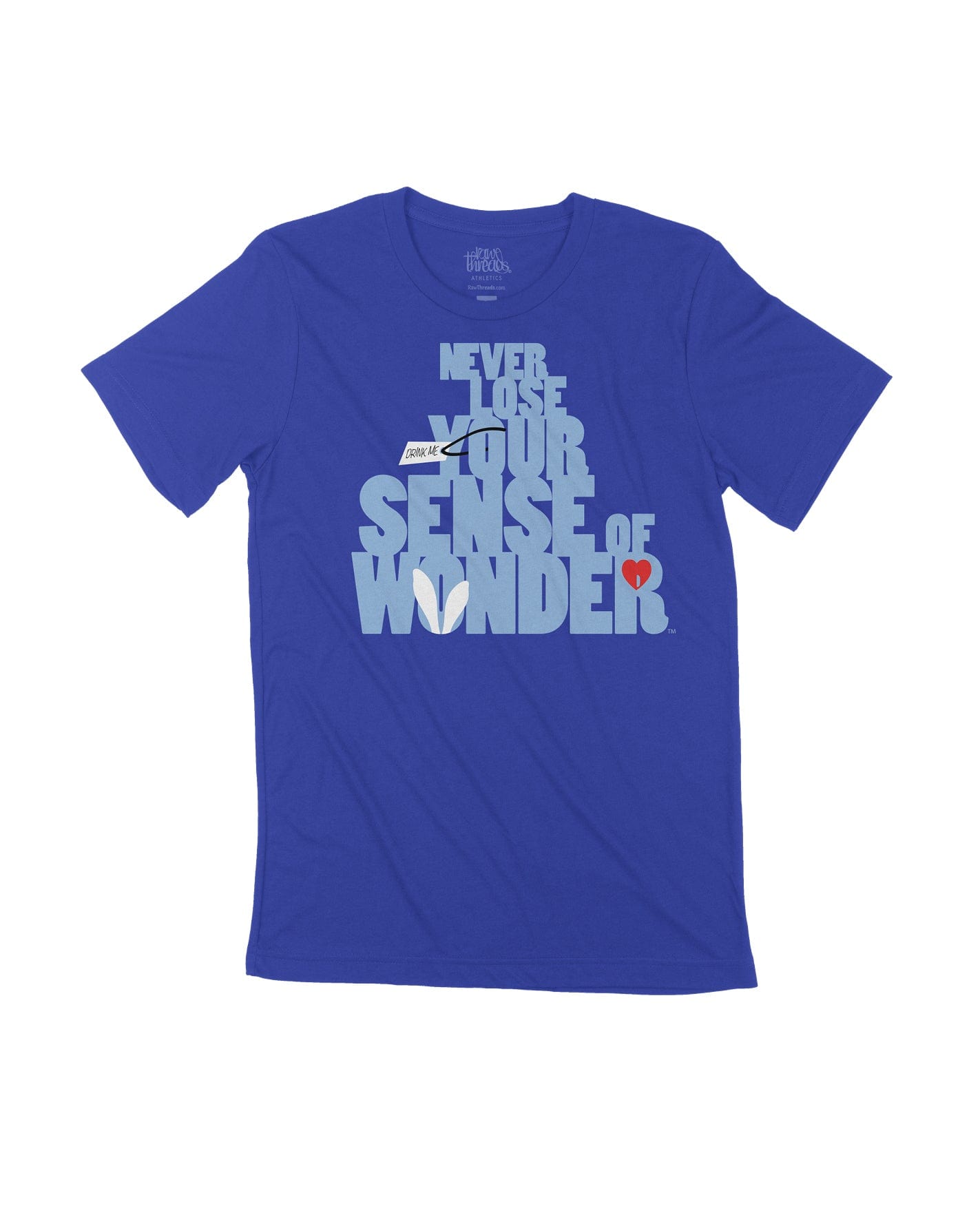 Never Lose your Sense of Wonder Block Letters