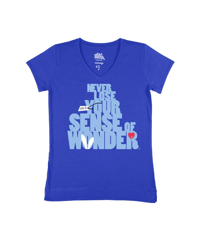 Never Lose your Sense of Wonder Block Letters