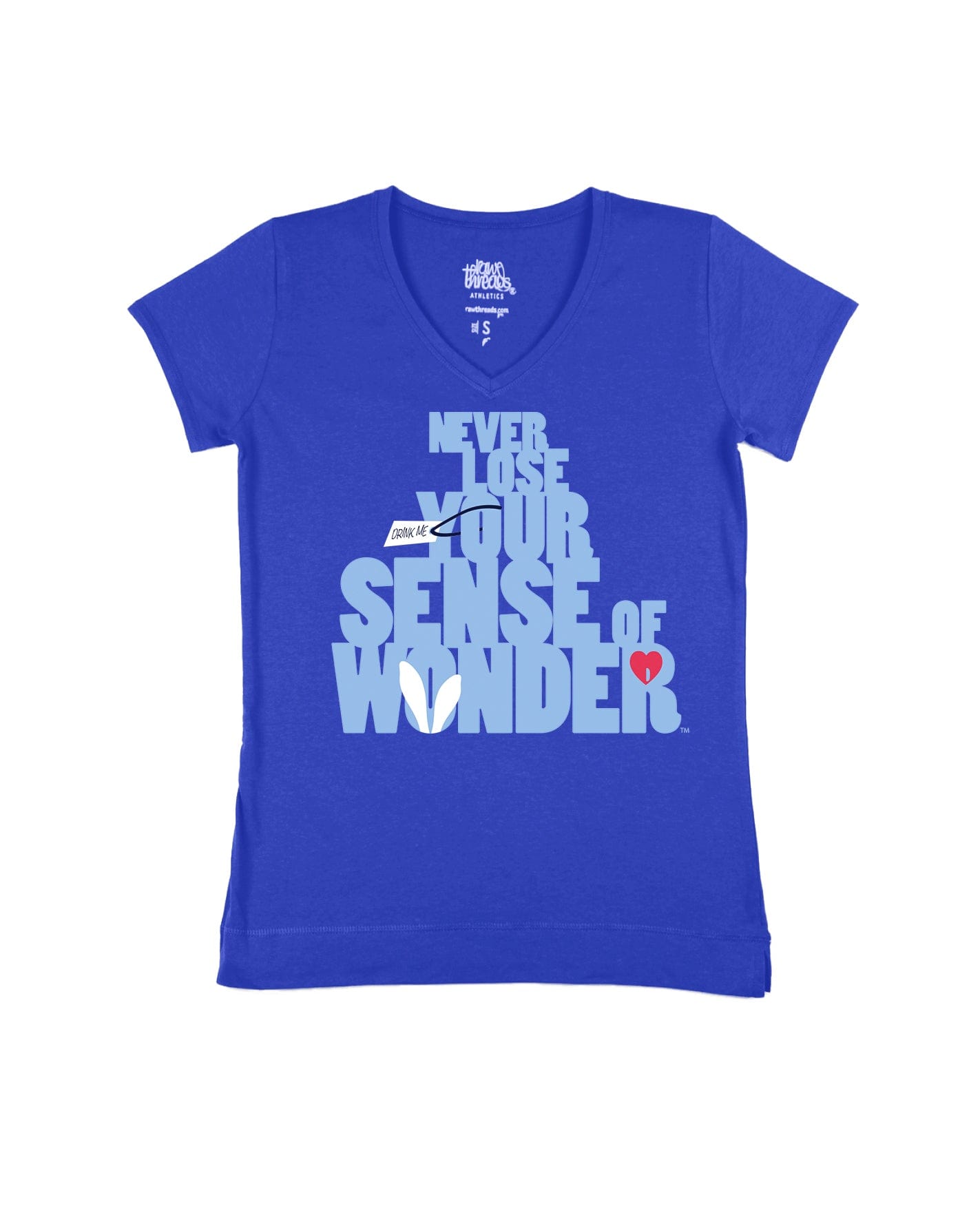 Never Lose your Sense of Wonder Block Letters