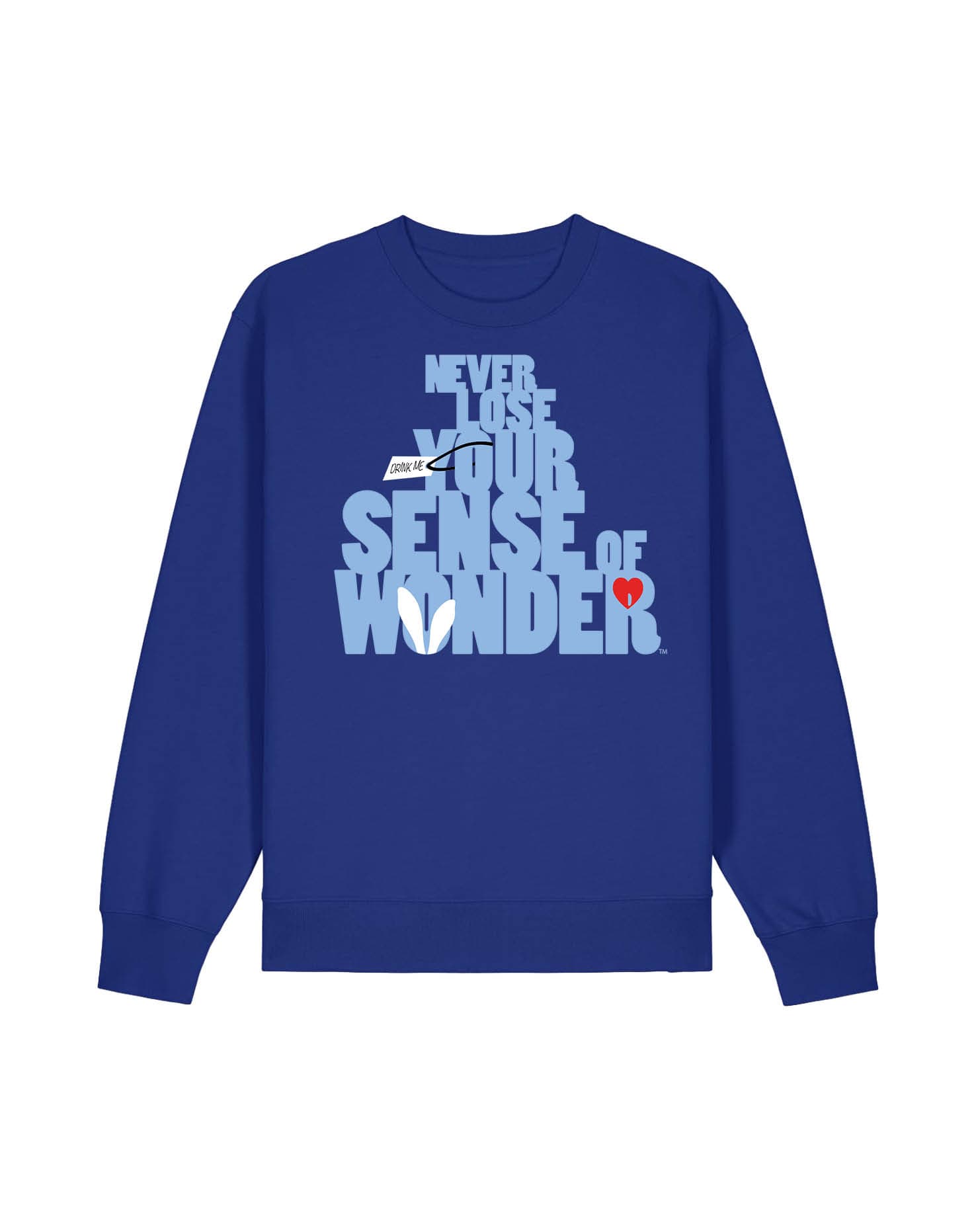 Never Lose your Sense of Wonder Block Letters