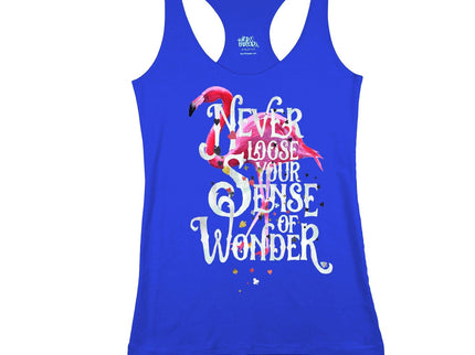 Never lose your sense of wonder flamingo