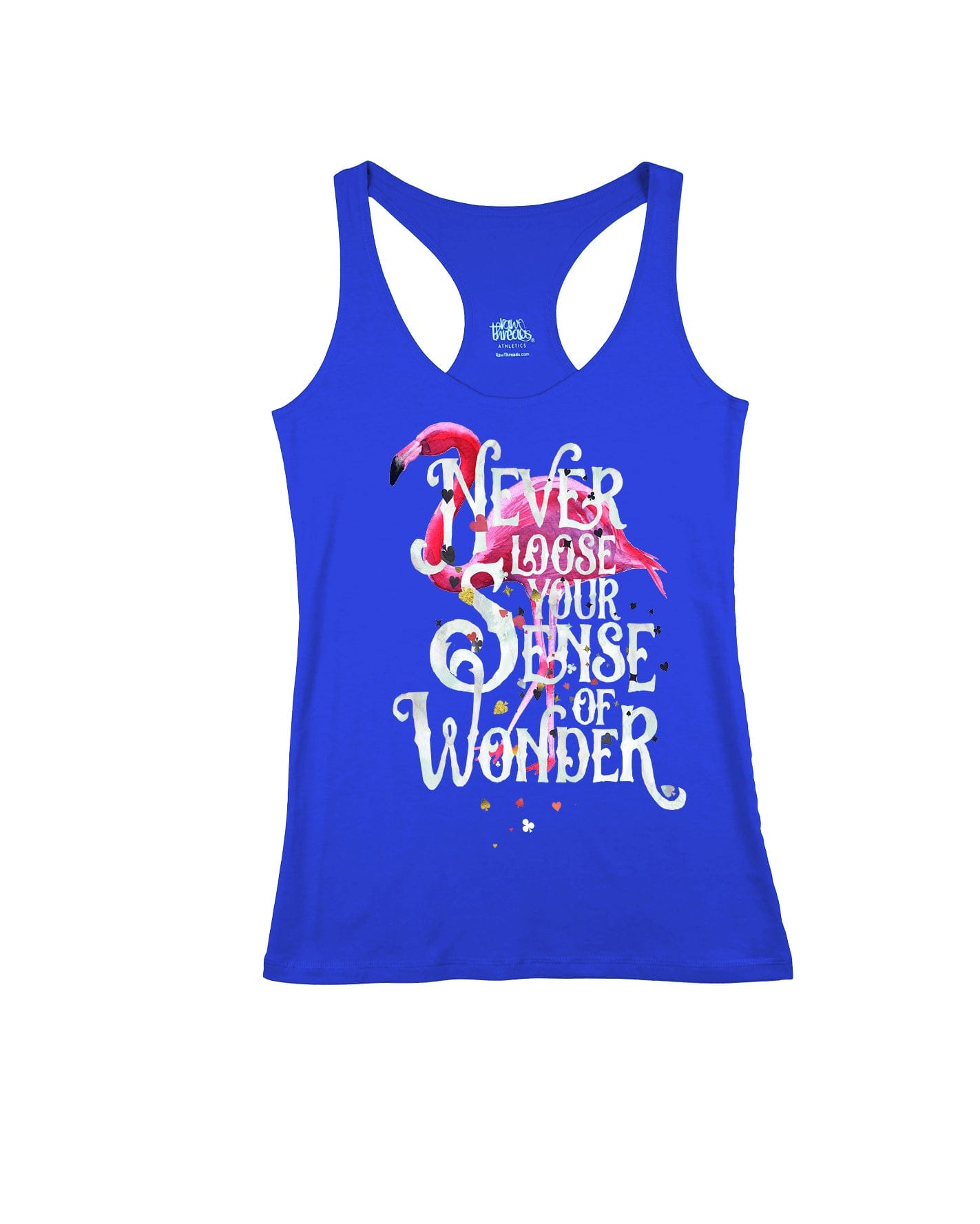 Never lose your sense of wonder flamingo