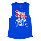 Royal Blue Flowy Tank