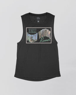 Black Flowy Tank / XS