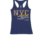 Heather Navy Racerback