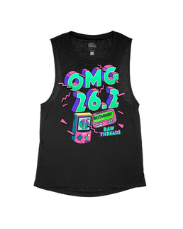 Black Flowy Tank / XS