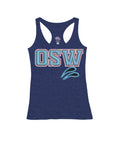 Heather Navy Racerback