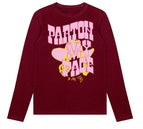 Maroon Heather Long Sleeve