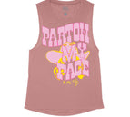 Vintage Pink Flowy Tank