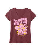 Maroon Heather Classic V