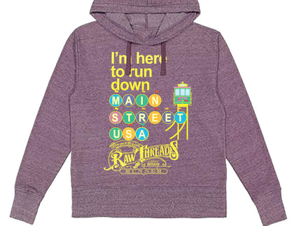 Pastel I'm here to run Main Street