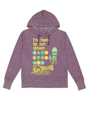 Pastel I'm here to run Main Street