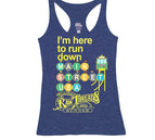 Heather Navy Racerback