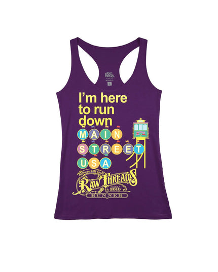 Pastel I'm here to run Main Street