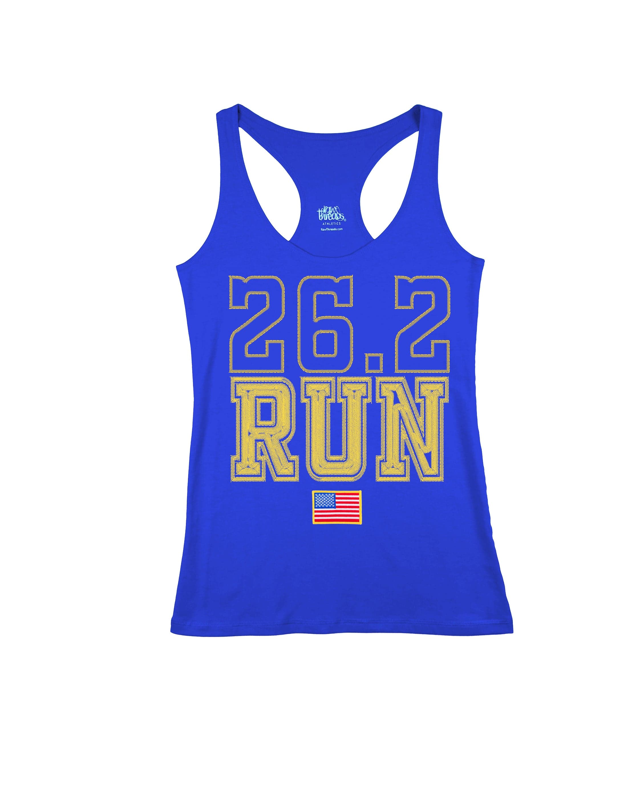 Patriotic Embroidered RUN