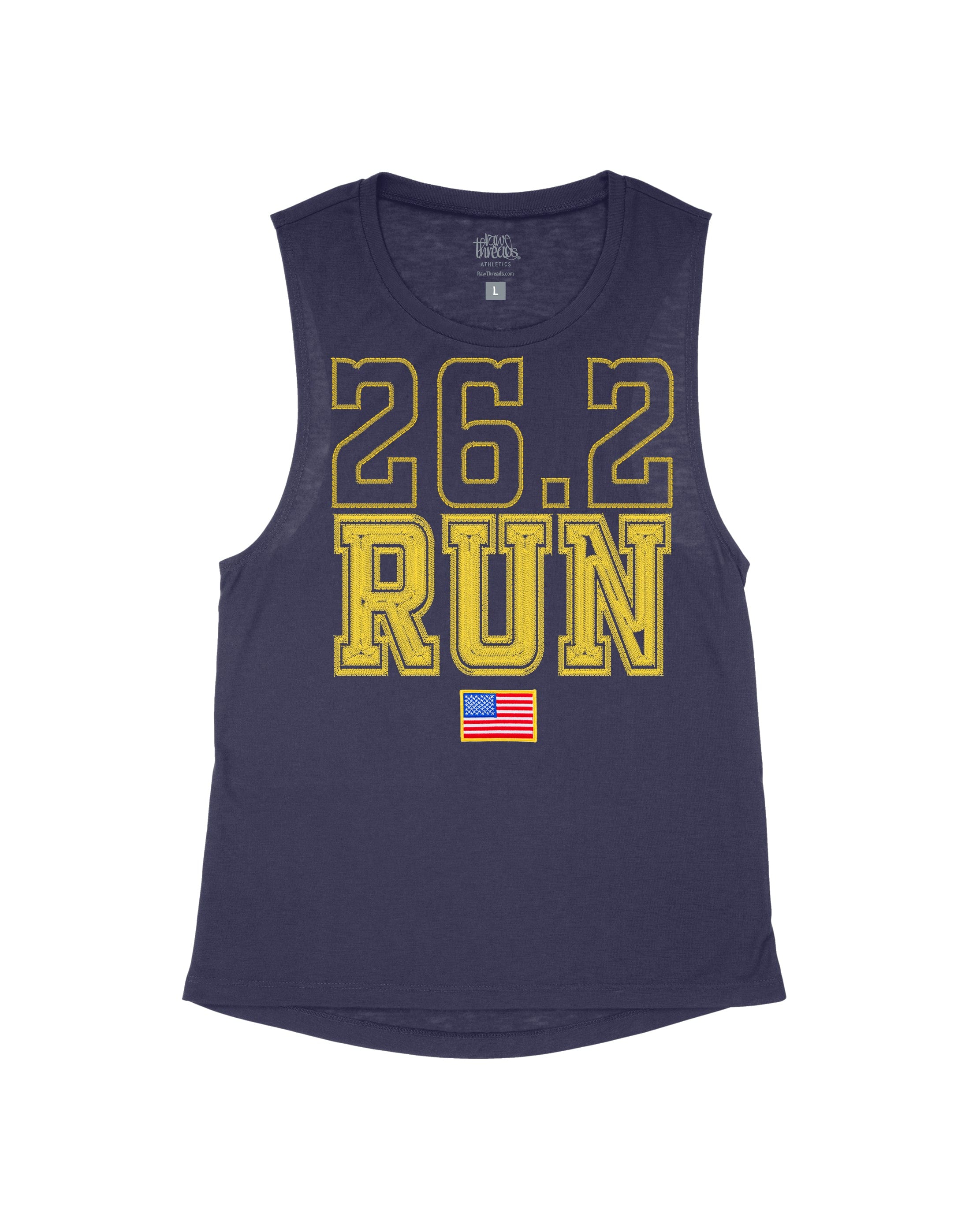Patriotic Embroidered RUN