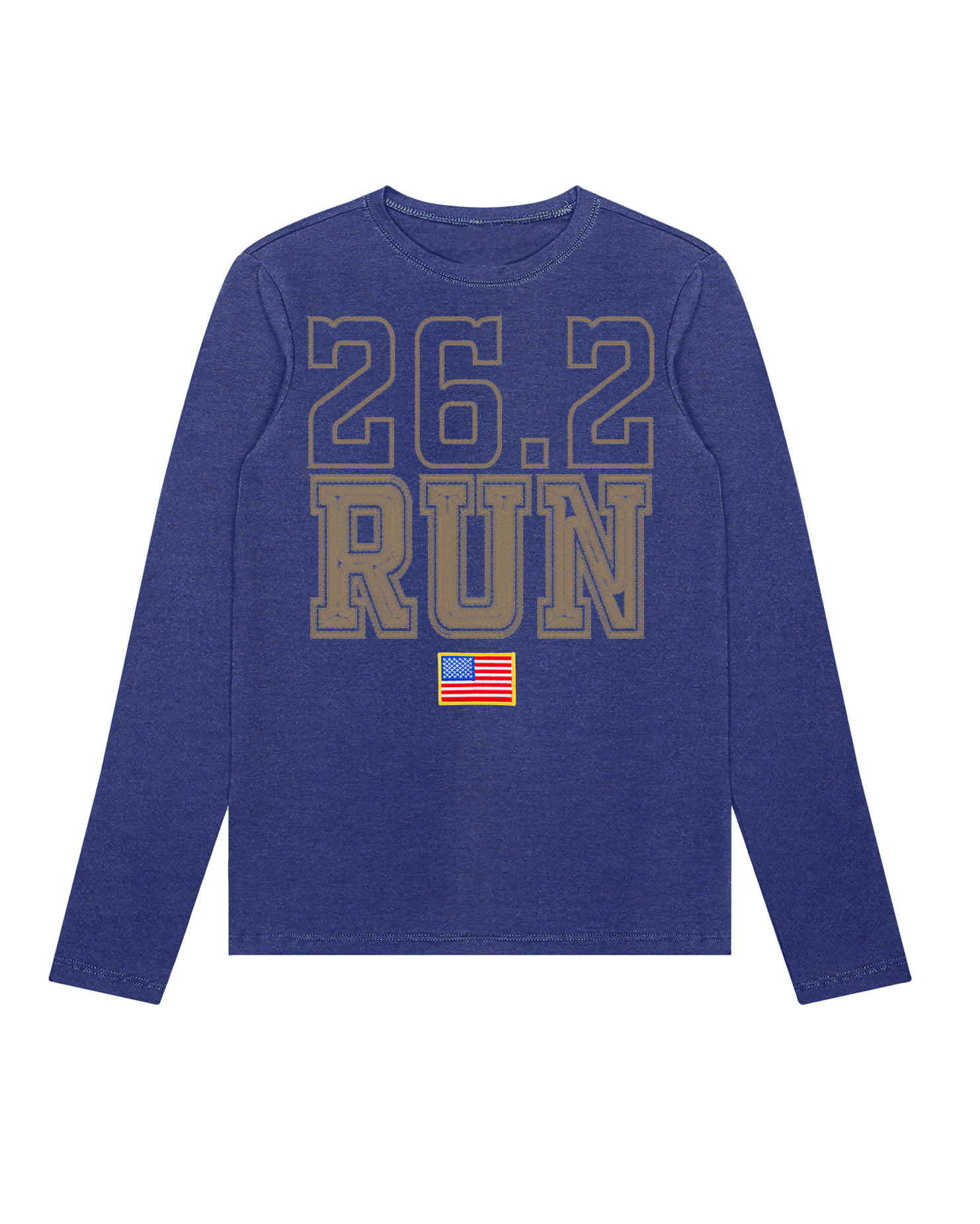 Patriotic Embroidered RUN