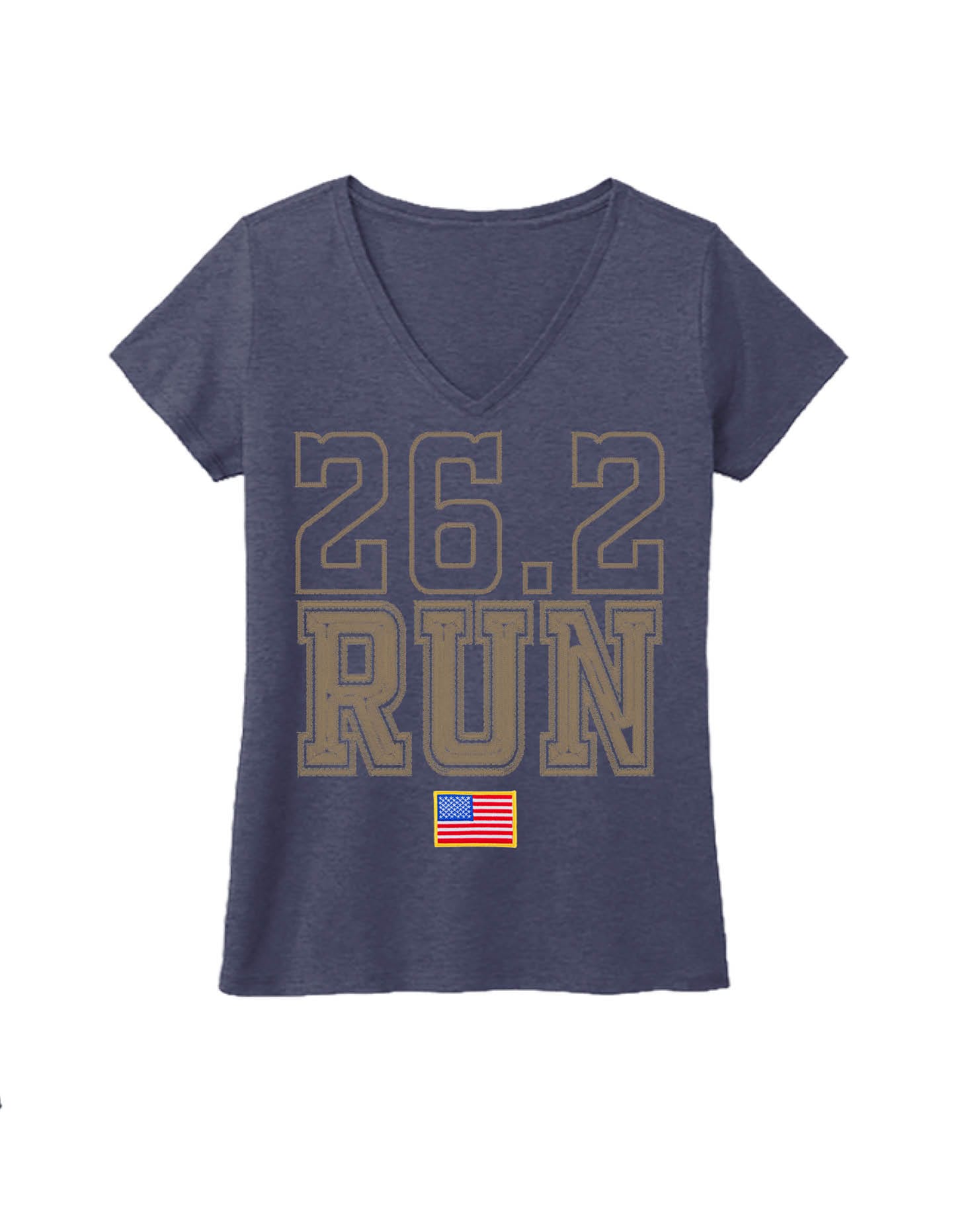 Patriotic Embroidered RUN
