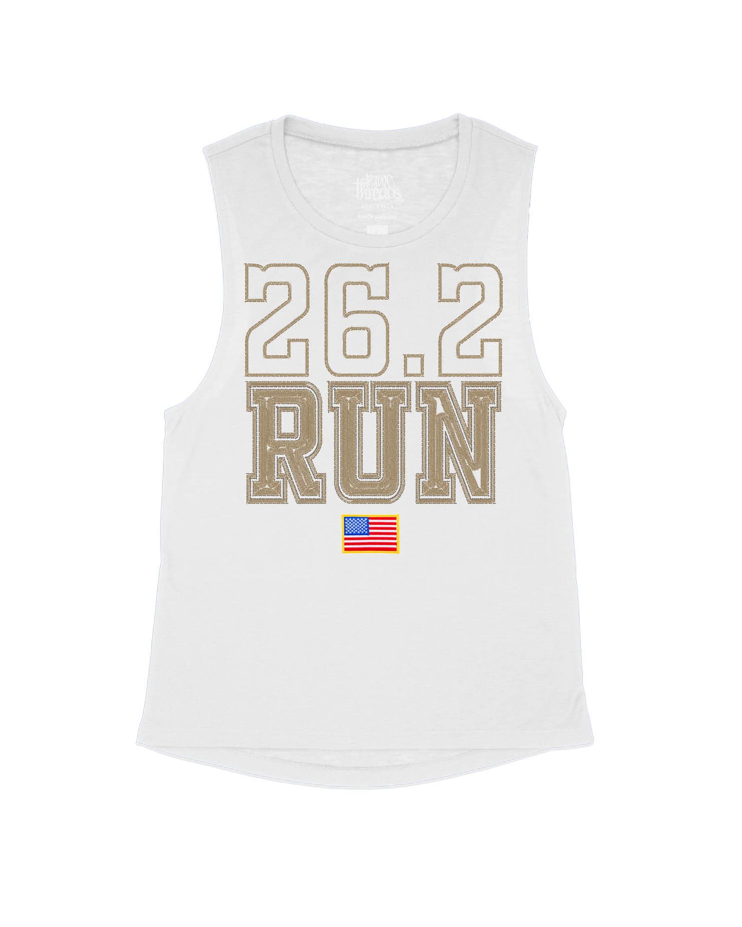 Patriotic Embroidered RUN