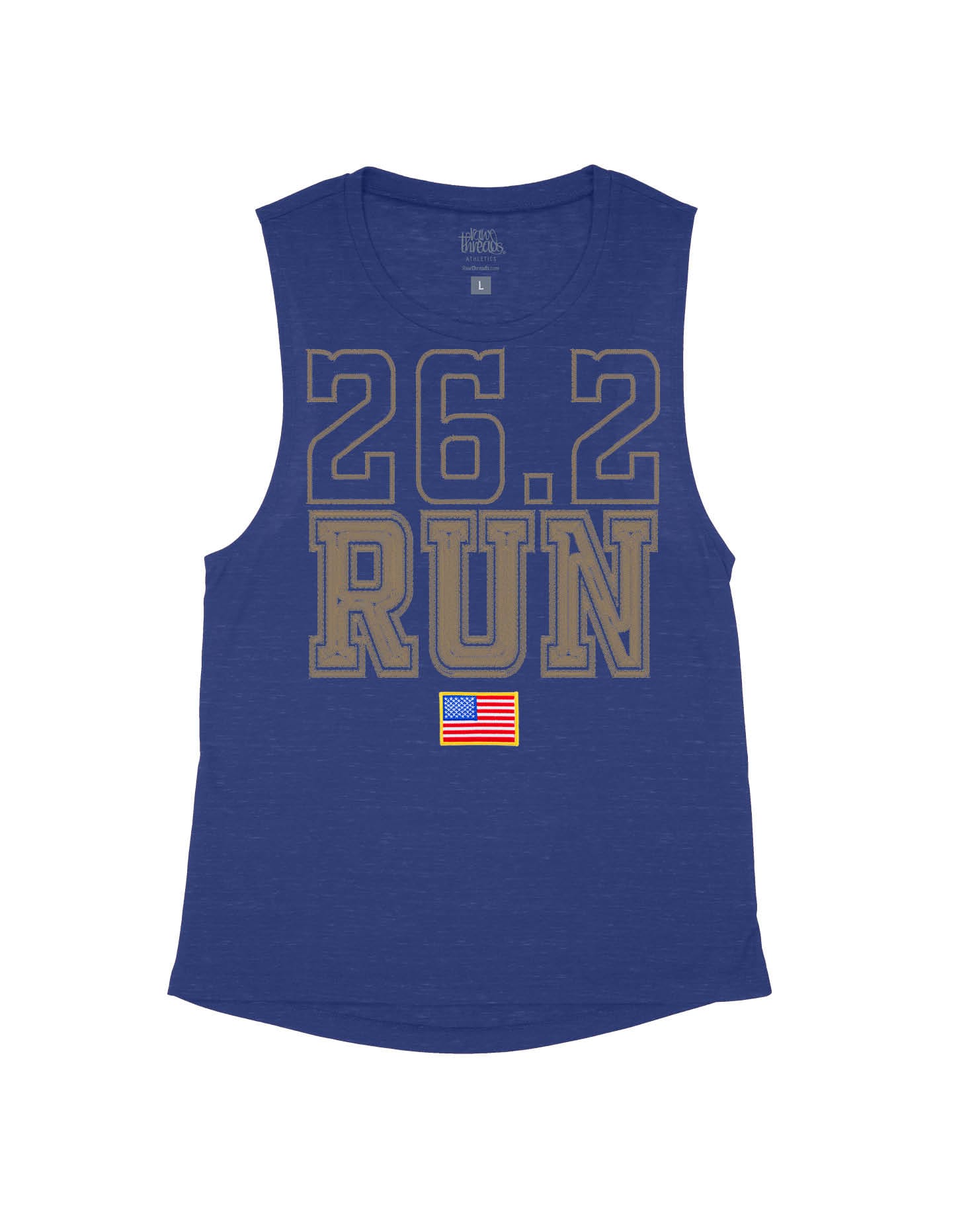 Patriotic Embroidered RUN