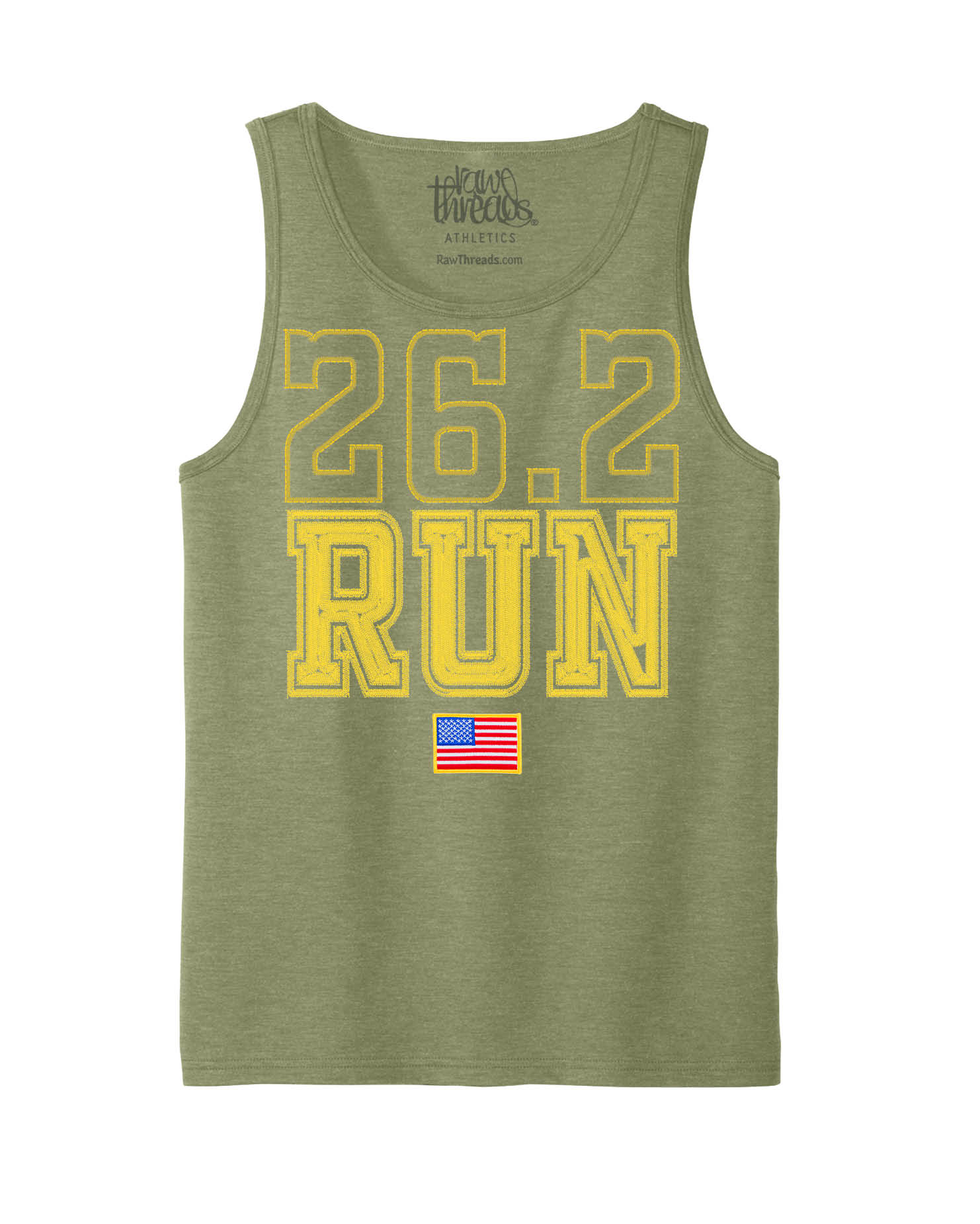 Patriotic Embroidered RUN