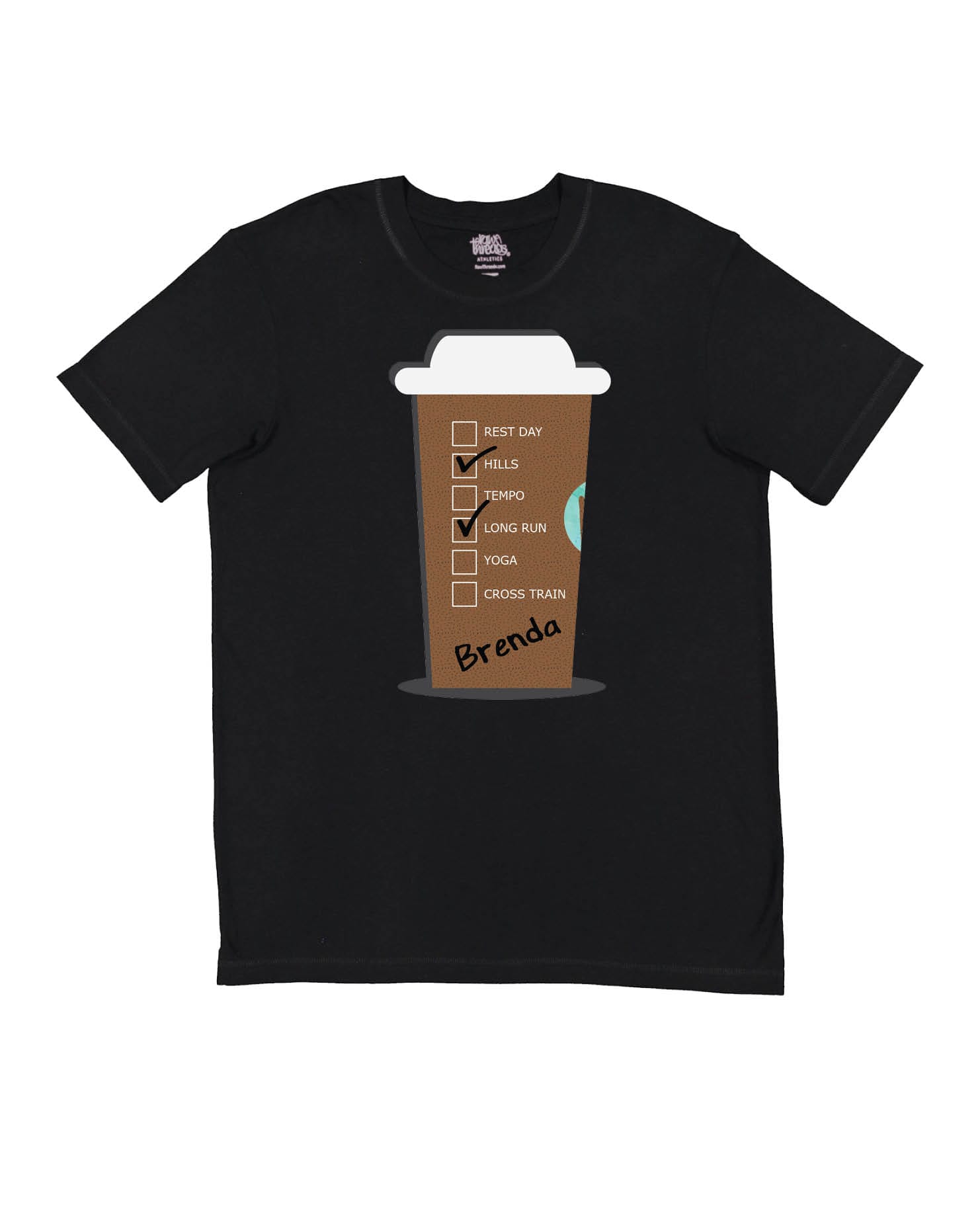 Personalized Giant Hot Coffee Cup (Distances)