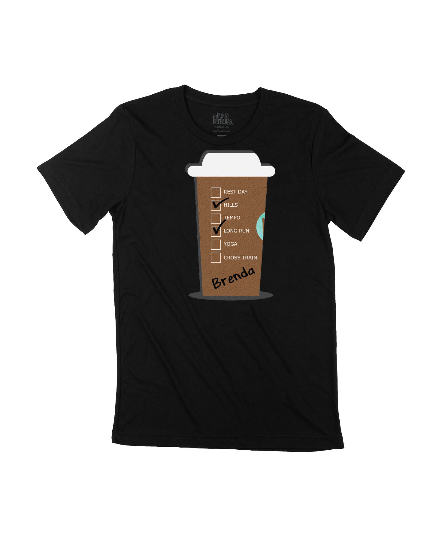 Personalized Giant Hot Coffee Cup (Distances)