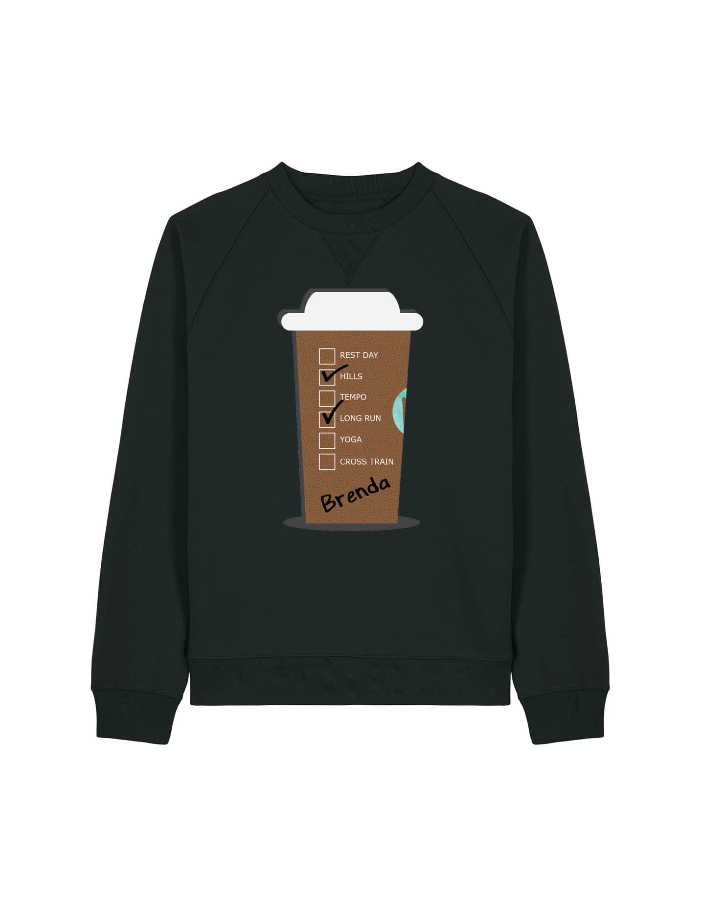 Personalized Giant Hot Coffee Cup (Distances)