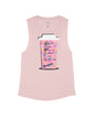 Vintage Pink Flowy Tank