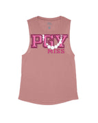Vintage Pink Flowy Tank