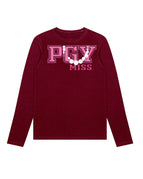 Maroon Heather Long Sleeve