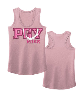 Vintage Rose Ribbed Tank / XS