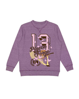 Plum Heather Pullover / S