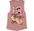 Vintage Pink Flowy Tank