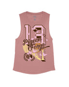 Vintage Pink Flowy Tank