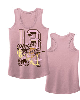 Vintage Rose Ribbed Tank