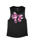 Black Flowy Tank