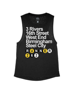 Black Flowy Tank / XS