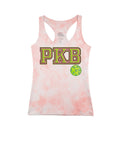 Pink Tie-Dye Racerback