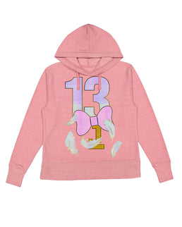 Mauve Heather Hoodie / S