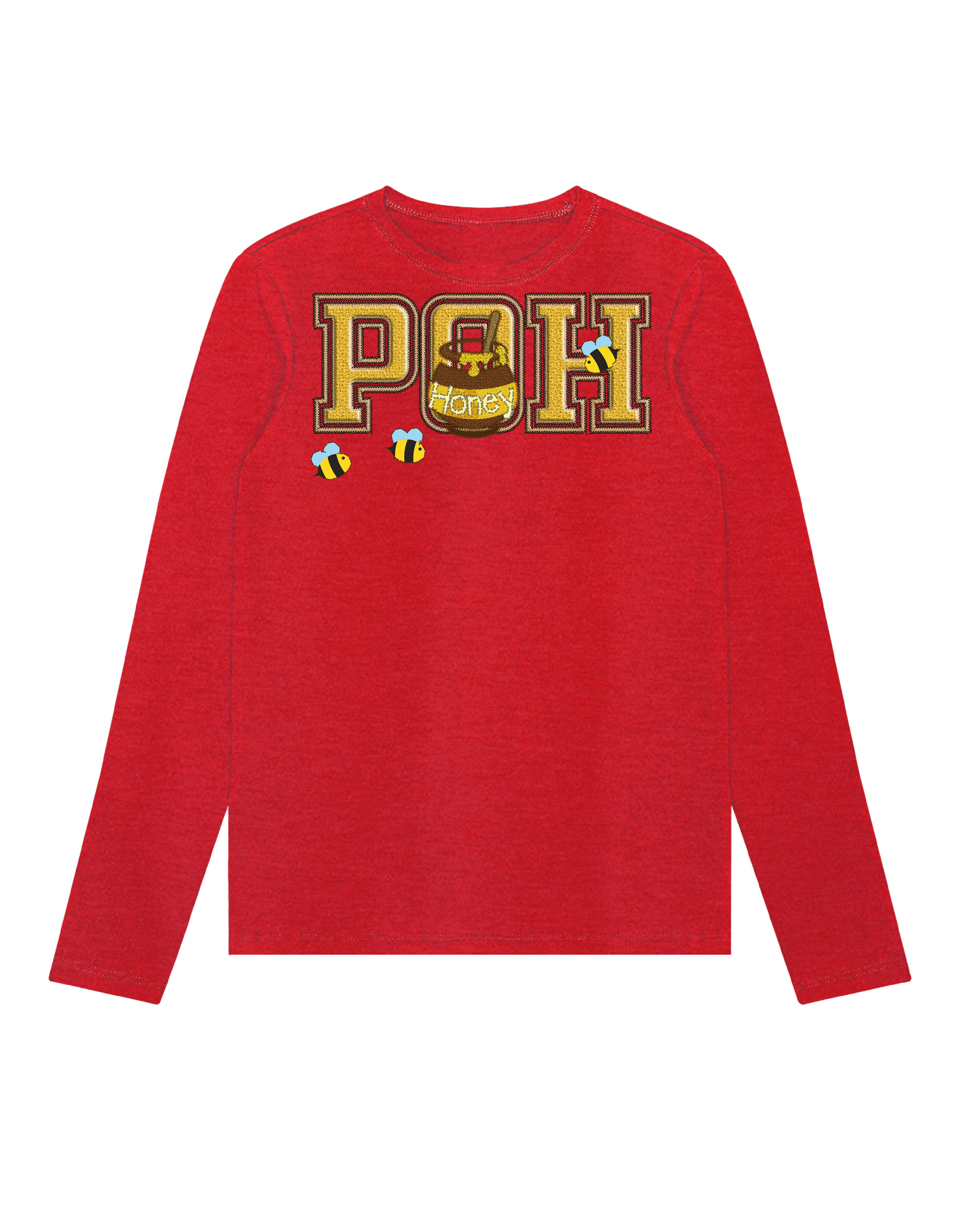 POH Honey Pot Sorority Letters