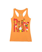 Orangeburst Racerback