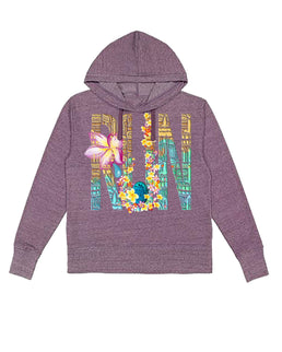 Plum Heather Hoodie / S