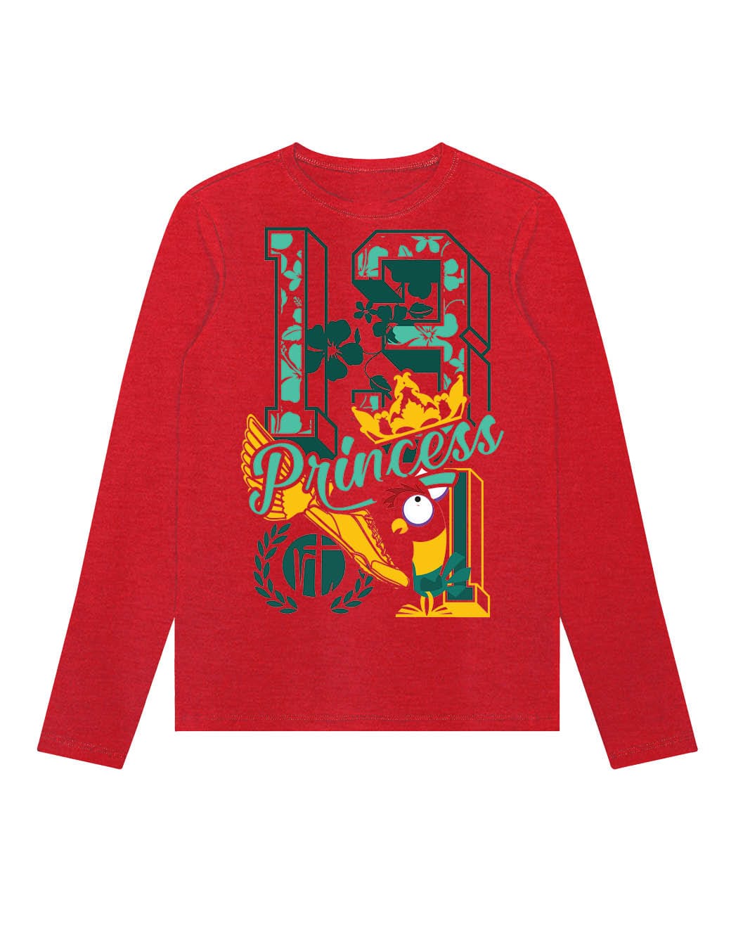 Polynesian Princess Varsity Block Numbers